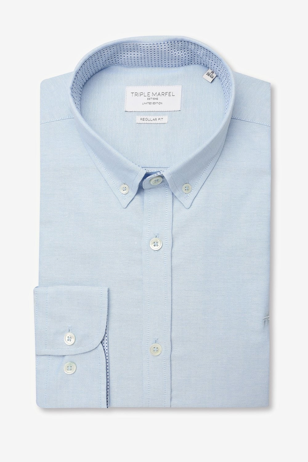 CAMISA AZUL CLARA OXFORD