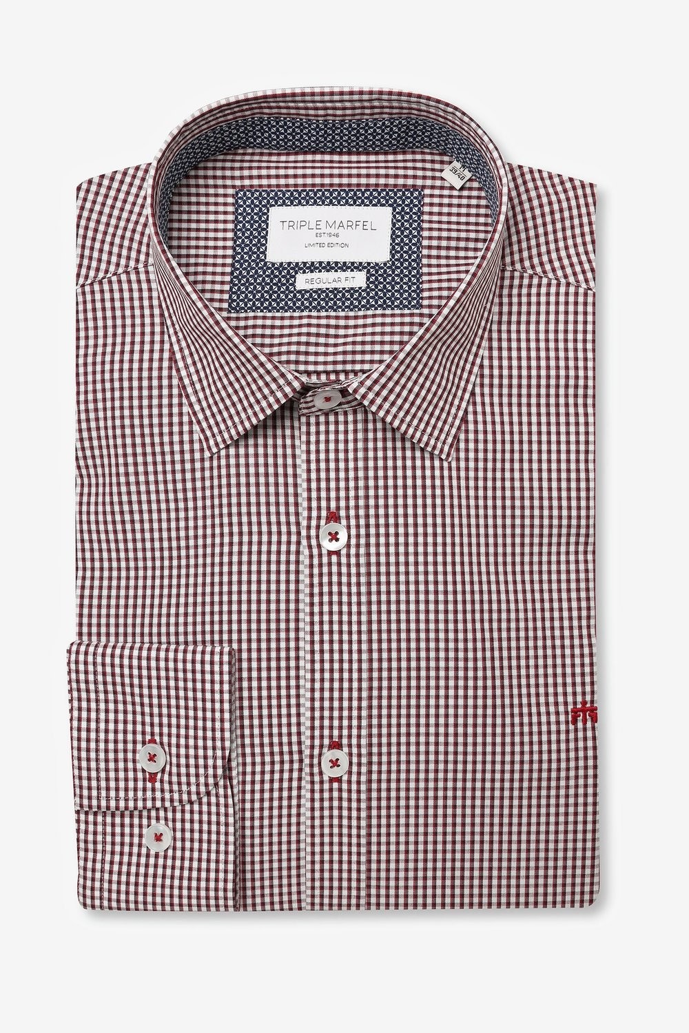 CAMISA XADREZ VERMELHA