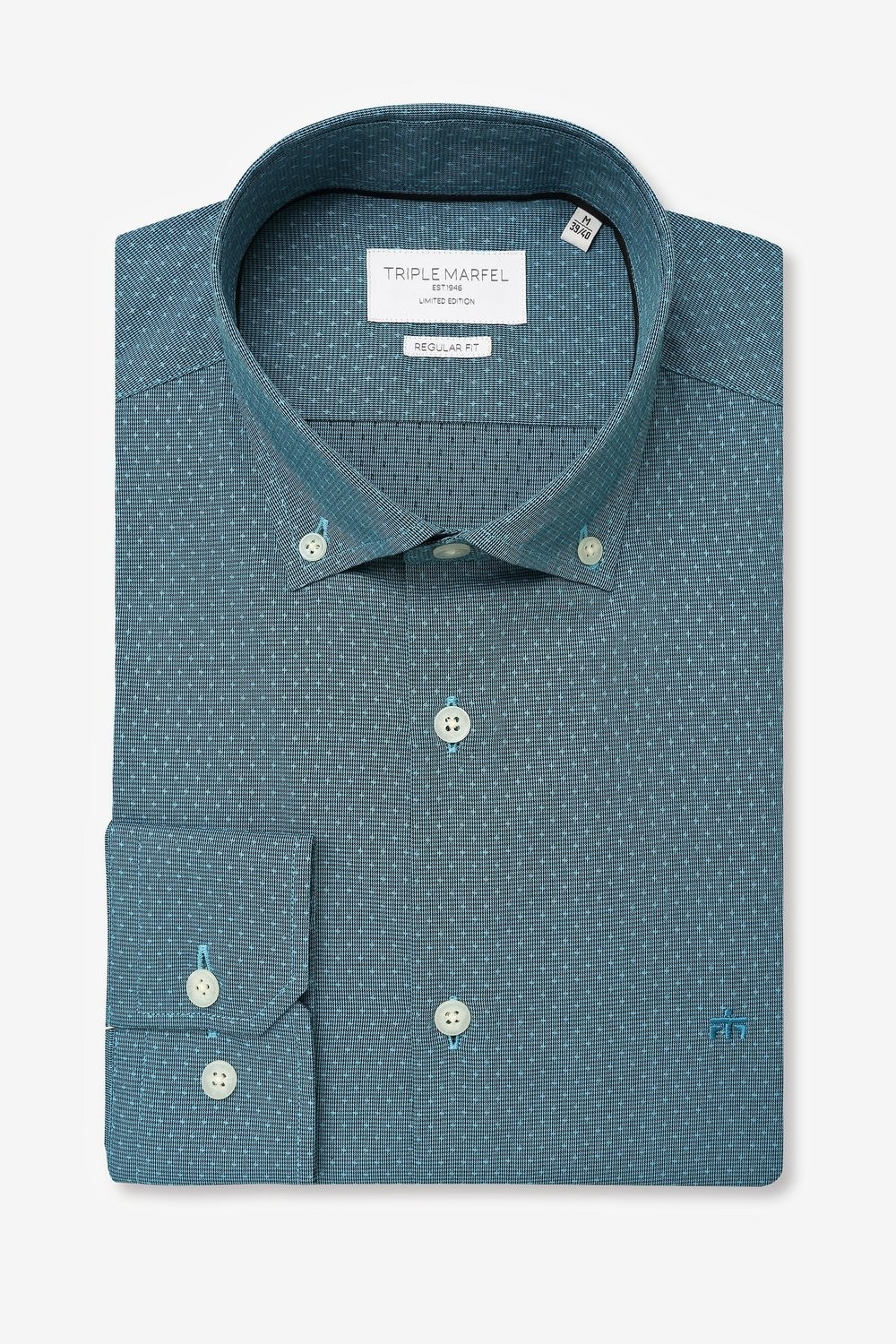 CAMISA AZUL PETRÓLEO