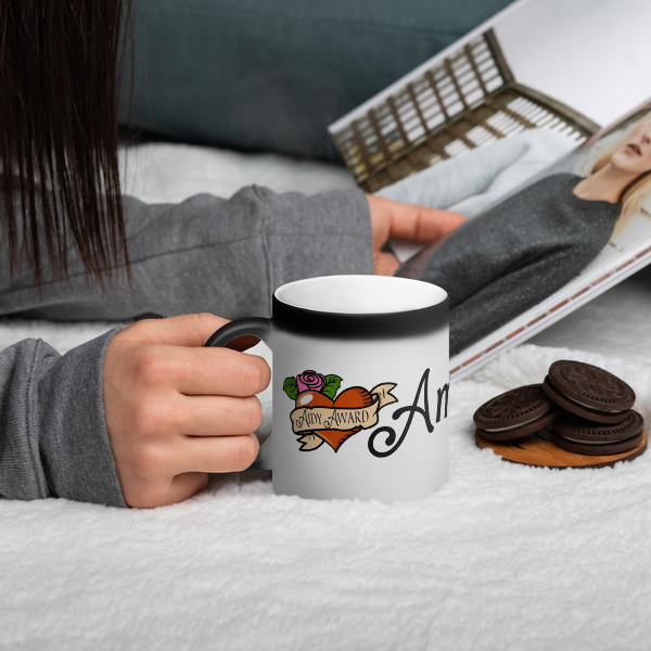Amazeballs - Matte Black Magic Mug 00002