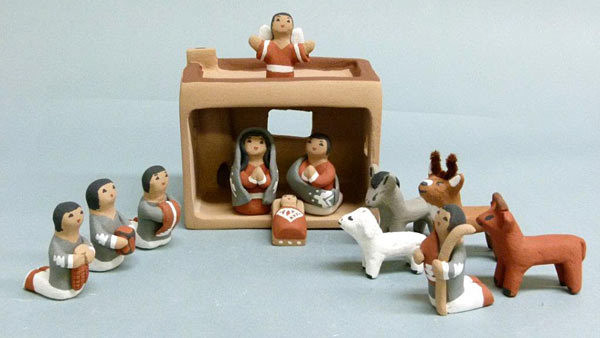 Pueblo Nativity Pueblo Nativity