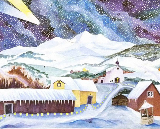 Hispanic Village Advent Calendar Hispanic Village Advent Calendar