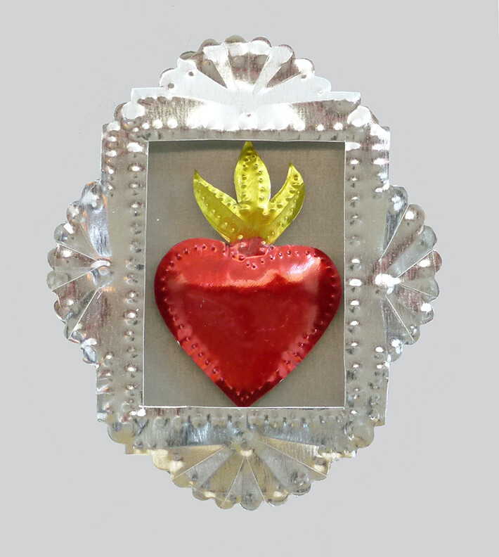 Sacred Heart in Shadow Box Sacred Heart in Shadow Box