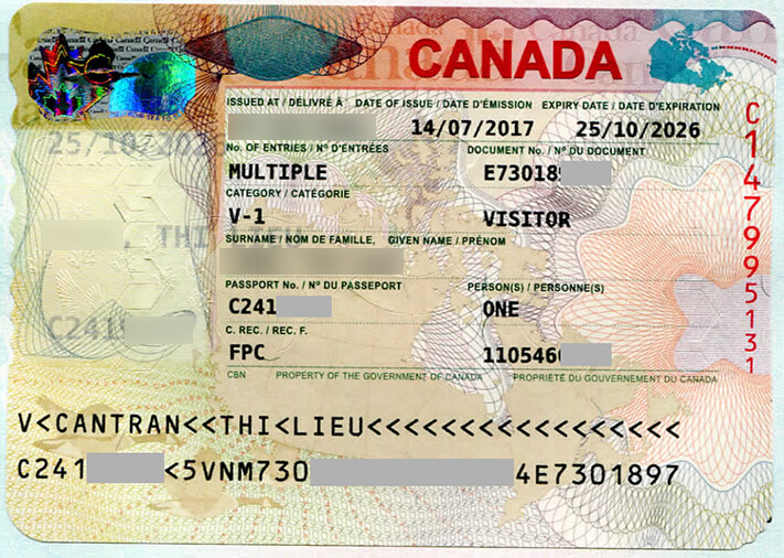 document de voyage canadien