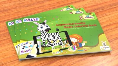 Avidia KolAR - 4D+ Augmented Reality Animals Color Book Avidia KolAR - 4D+ Augmented Reality Animals Color Book
