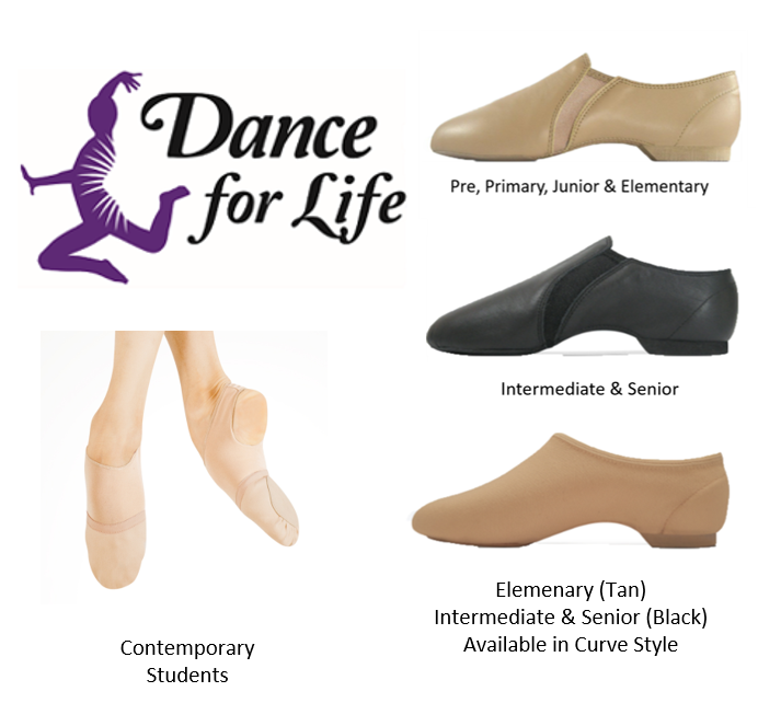 Jazz and Contemporary Shoes - Prices starting @ Jazz