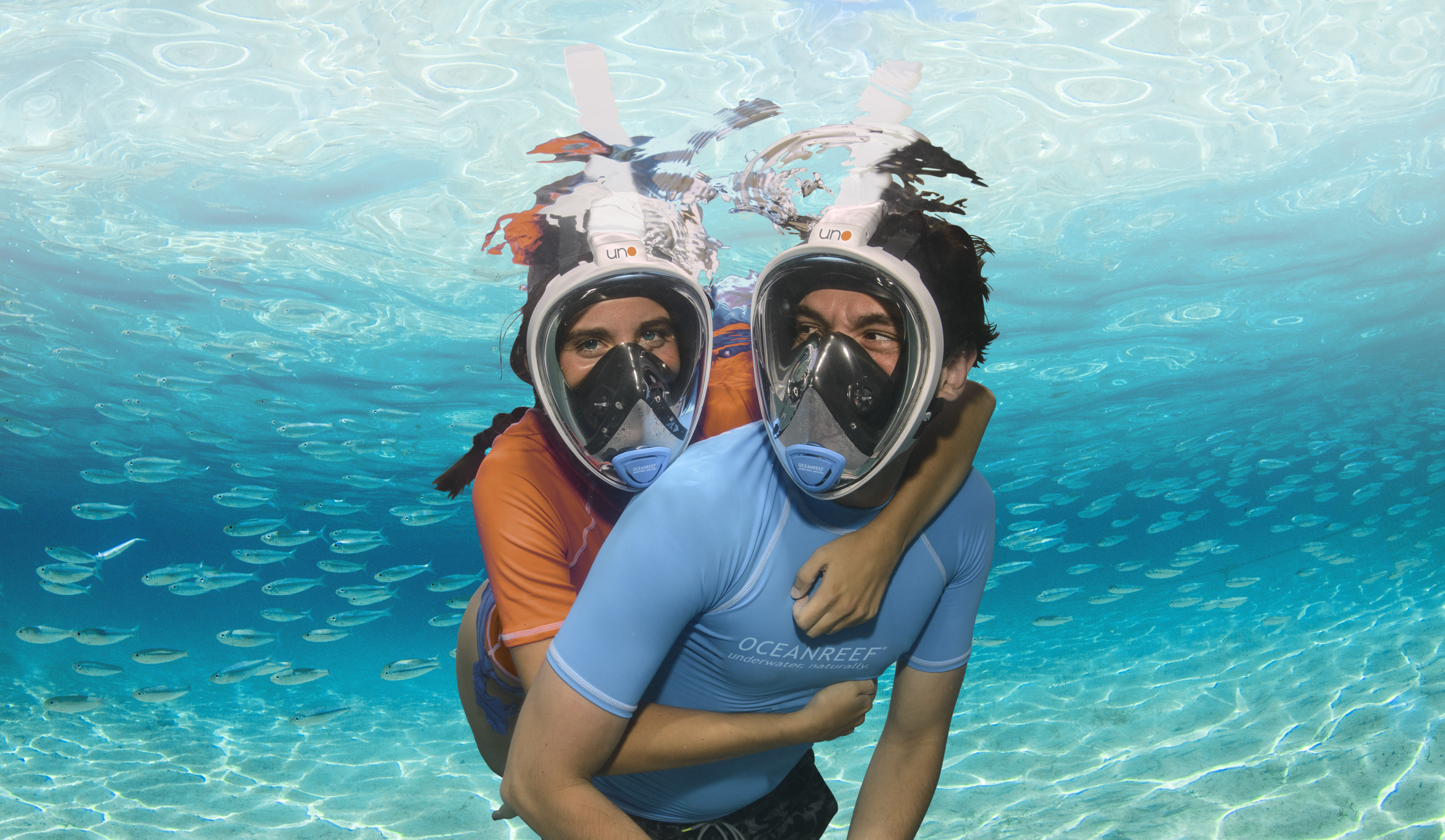 Aria Uno Vollgesicht Schnorchel Maske von Ocean Reef 13008