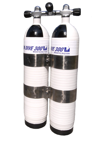 Worthington Carbondive 300 Doppelgerät 6,8L Worthington Carbondive 300 Doppelgerät 6,8L