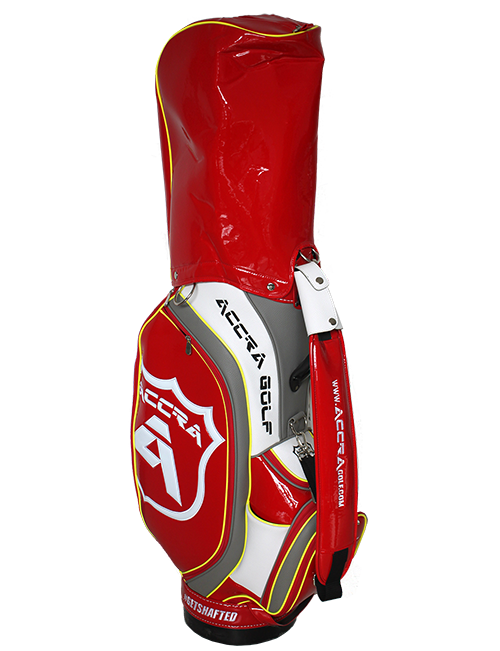 ACCRA Red and White Staff Bag