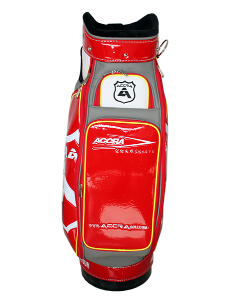 ACCRA Red and White Staff Bag