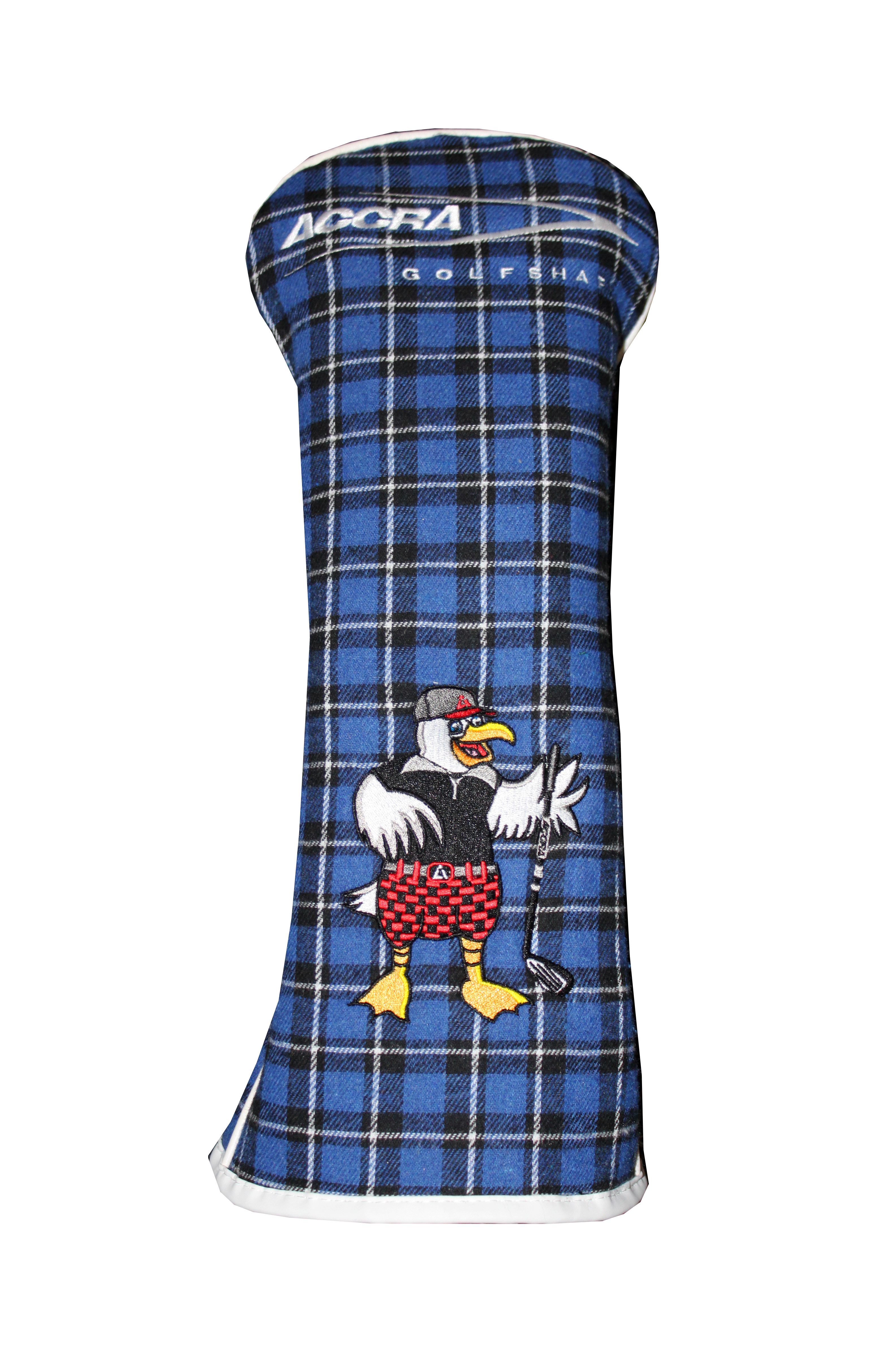ACCRA Reversible Driver Headcover (White/Blue)