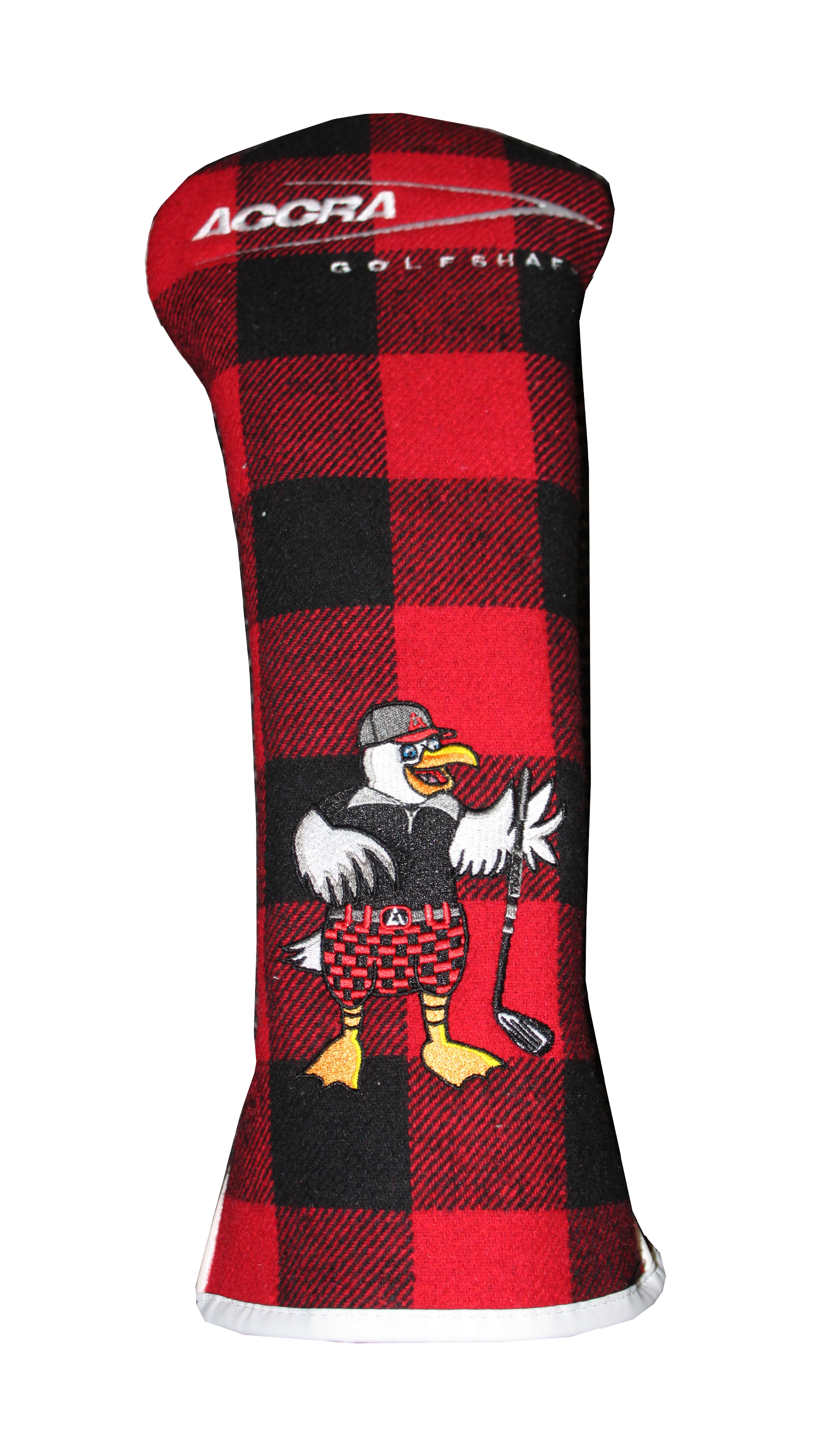 ACCRA Reversible Driver Headcover (White/Red)