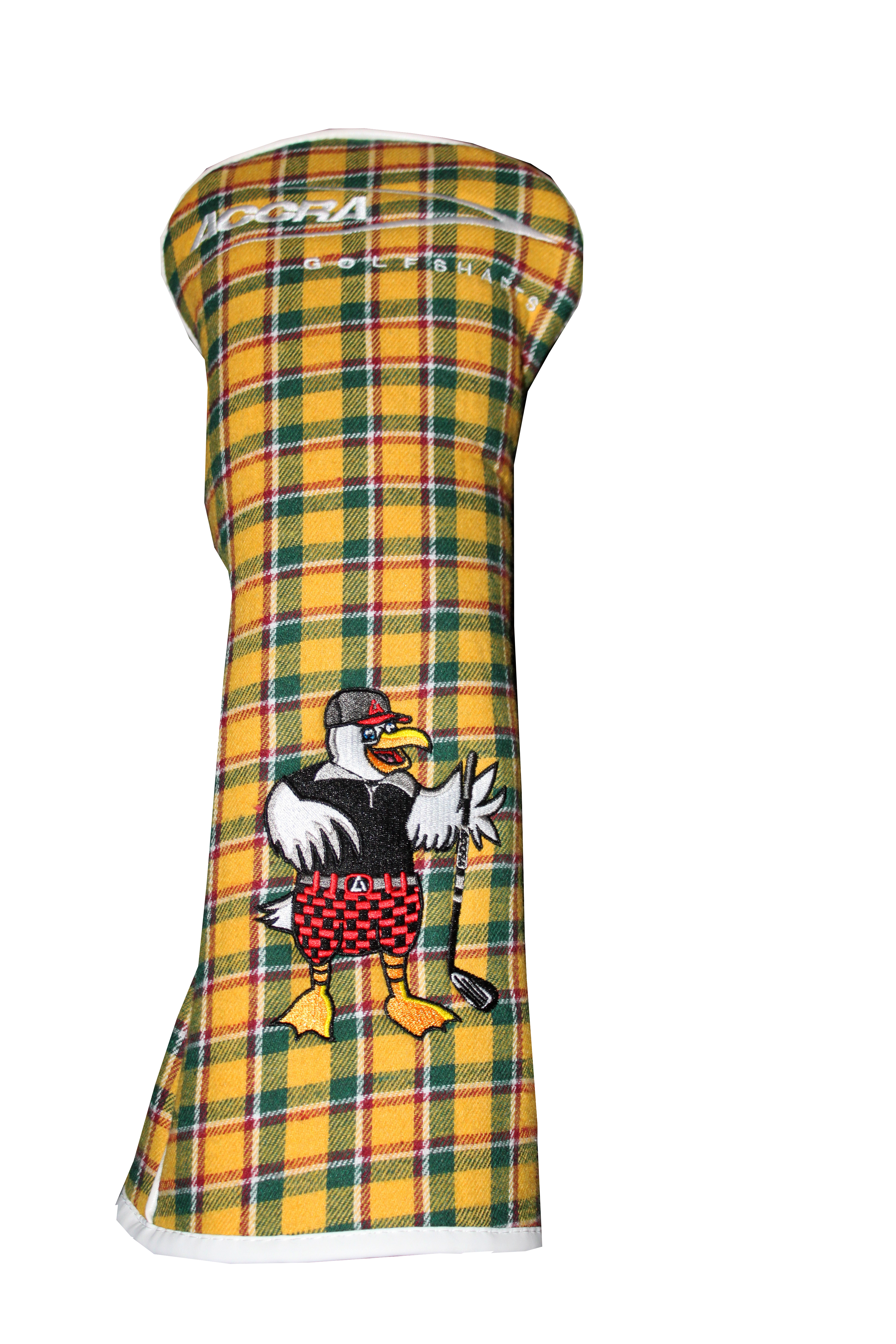 ACCRA Reversible Driver Headcover (White/Yellow)