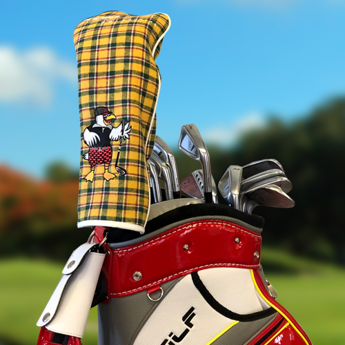 ACCRA Reversible Driver Headcover (White/Yellow) PROMOHC(2019)DR-YL