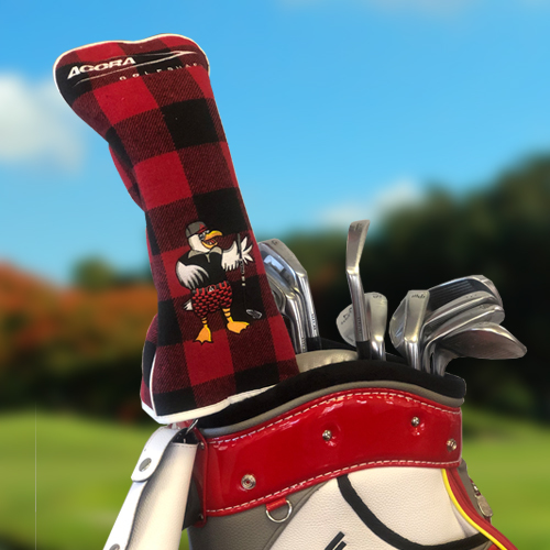 ACCRA Reversible Driver Headcover (White/Red) PROMOHC(2019)DR-RD