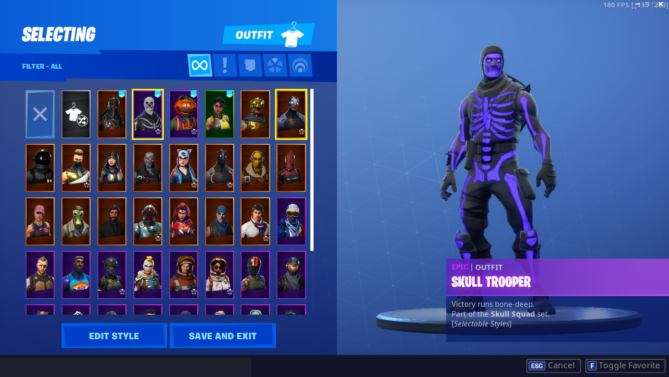 Og Purple Skulltrooper Black Knight Twitch Prime Skins - sports tnb account services