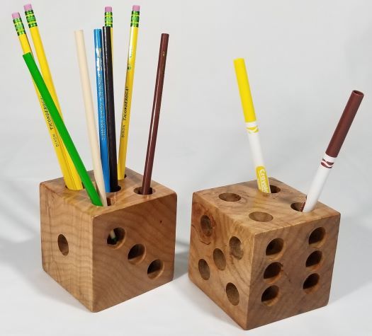 Dice Pencil Holder 00008