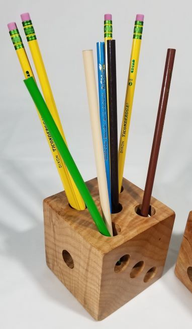 Dice Pencil Holder