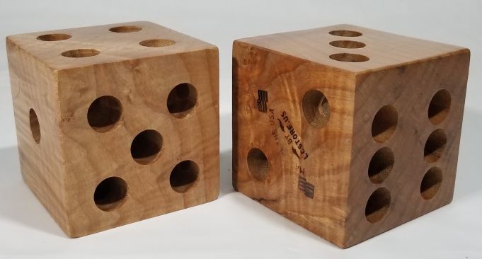 Dice Pencil Holder