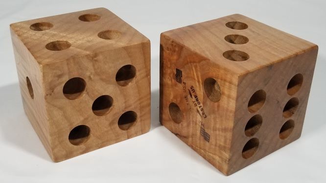 Dice Pencil Holder