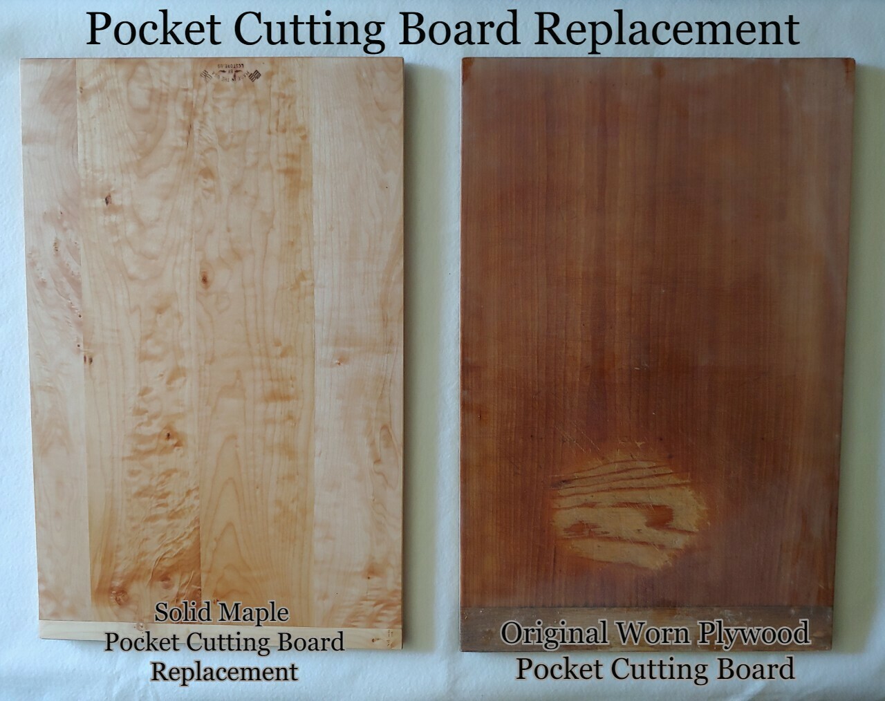 Pocket Cutting Board Replacement Pocket Cutting Board Replacement