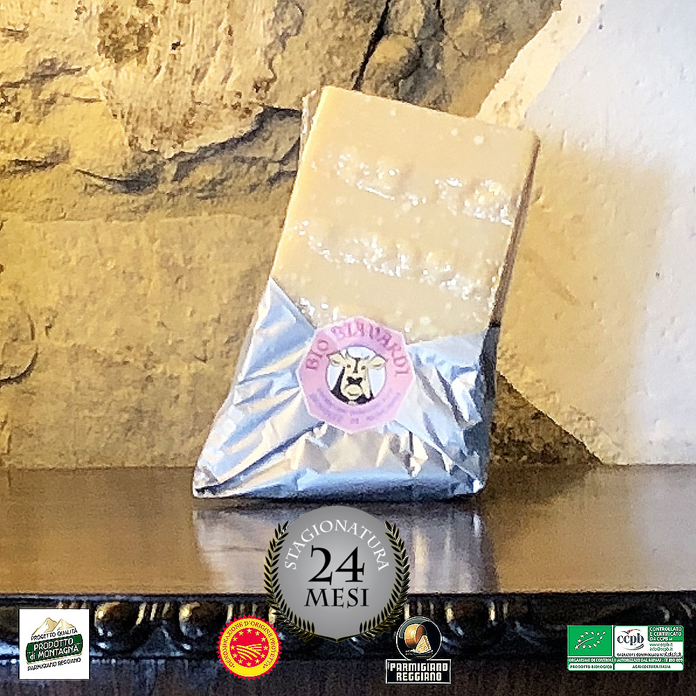 Parmigiano Reggiano DOP "Prodotto di Montagna" 24 mesi 500g 00007