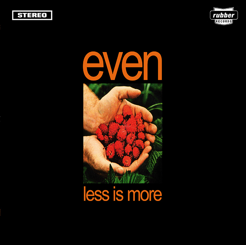 EVEN - Less Is More - Orange Vinyl Reissue LP - Limited Edition