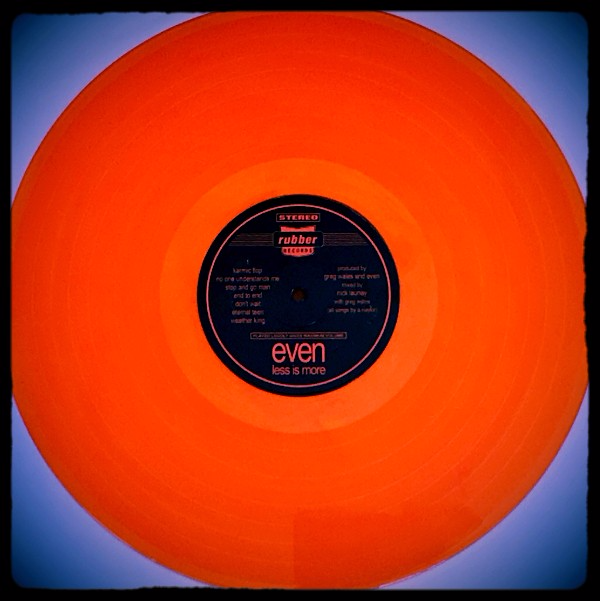 EVEN - Less Is More - Orange Vinyl Reissue LP - Limited Edition EM22