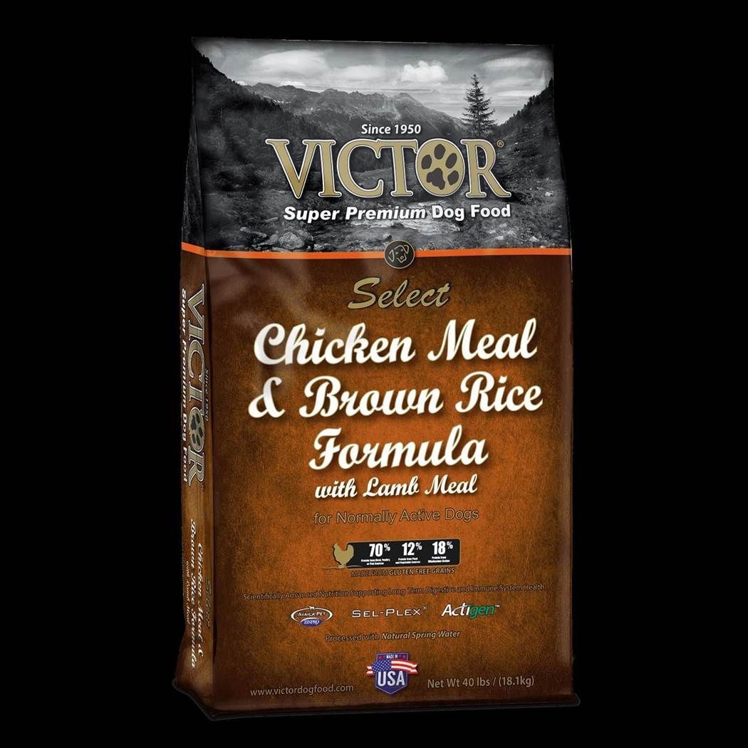 Victor Select Chicken Meal and Brown Rice w/ Lamb Meal Formula Dry Dog Food 5lbs 00005