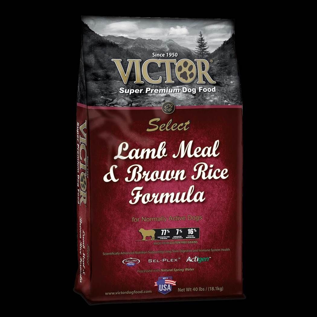 Victor Select Lamb Meal and Brown Rice Formula Dry Dog Food 5lbs-40lbs 00009