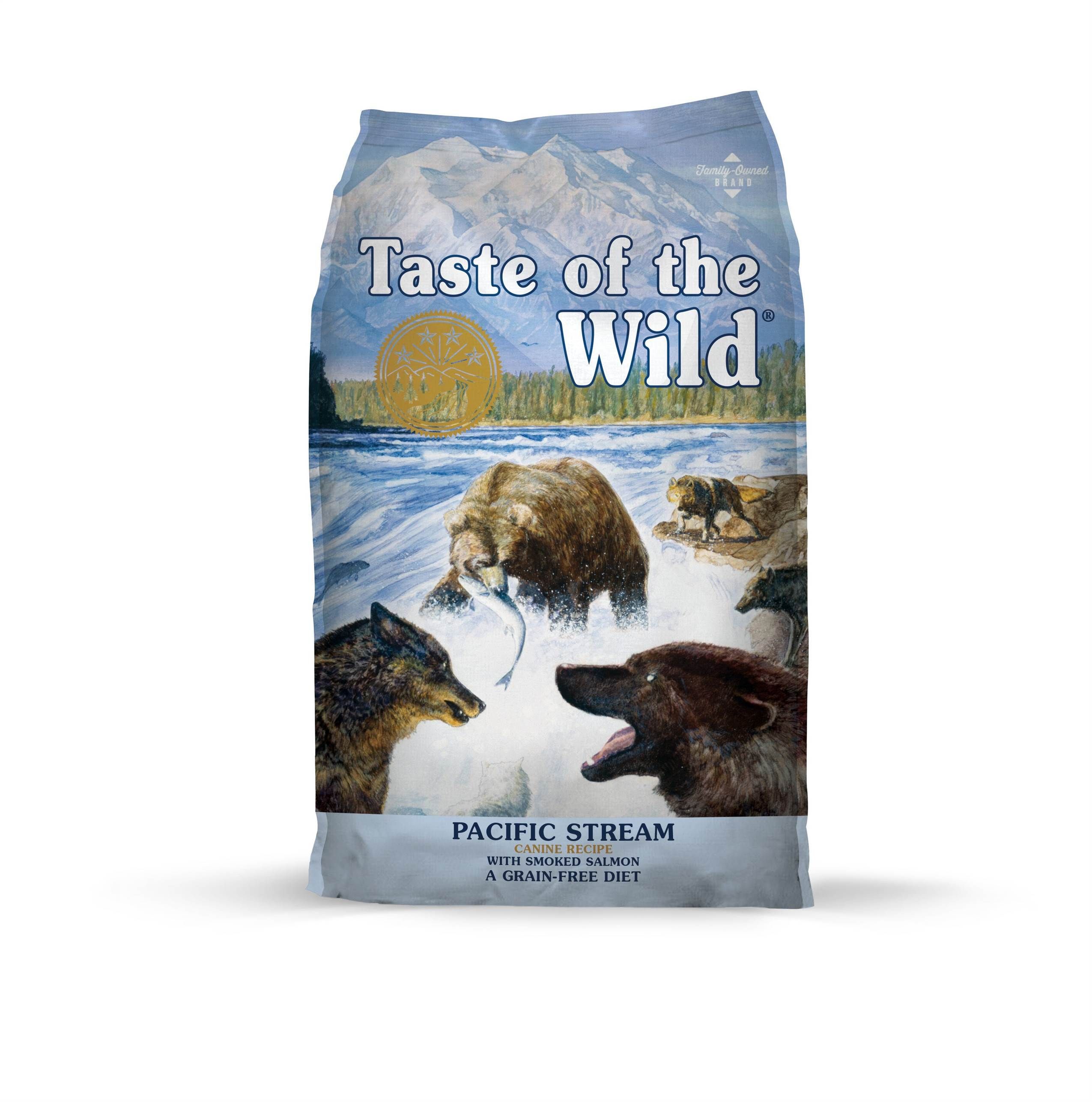 Taste of the Wild Pacific Stream with Smoked Salmon Formula Dry Dog Food 5lbs-28lbs 00015