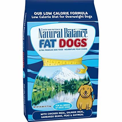 Natural Balance Fat Dogs with Chicken Meal and Salmon meal Formula Dry Dog Food 5lbs-28lbs 00026