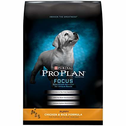 Purina Pro Plan Focus Puppy Chicken and Rice Formula Dry Dog Food 6lbs-18lbs 00093
