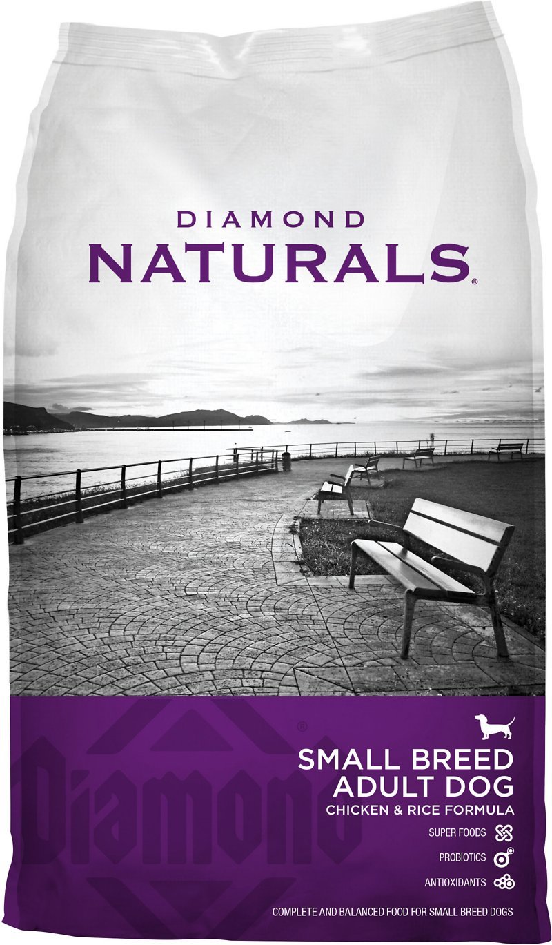Diamond Naturals Small Breed Adult Lamb and Rice Formula Dry Dog Food 6lbs 00098