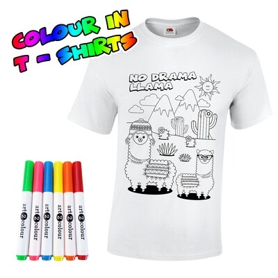Splat Planet Colour In T-Shirt Children Boys Superhero Football Dinosaur Cars