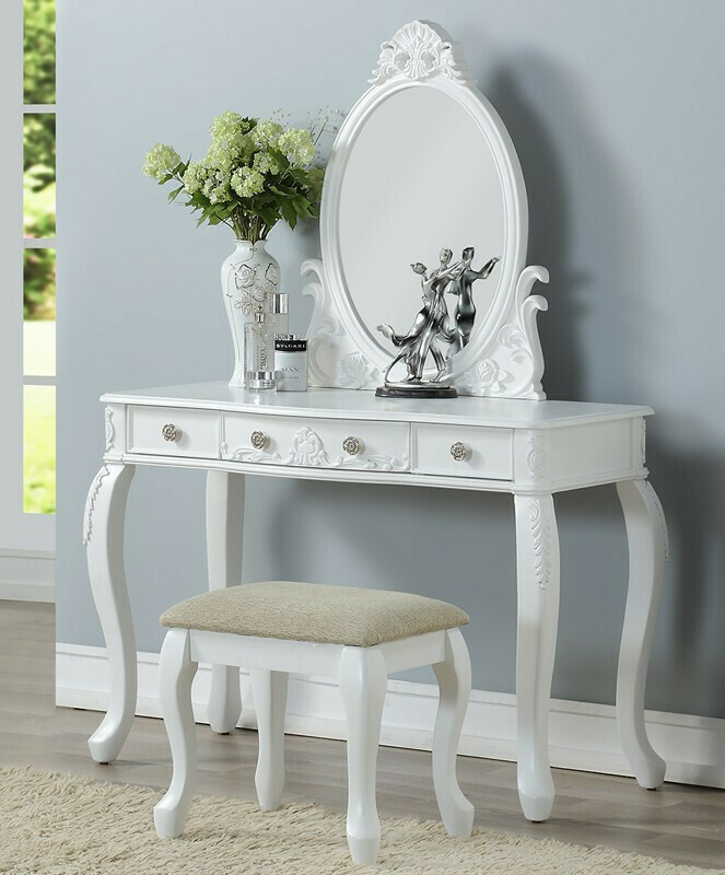 VANITY WITH STOOL VANITY WITH STOOL
