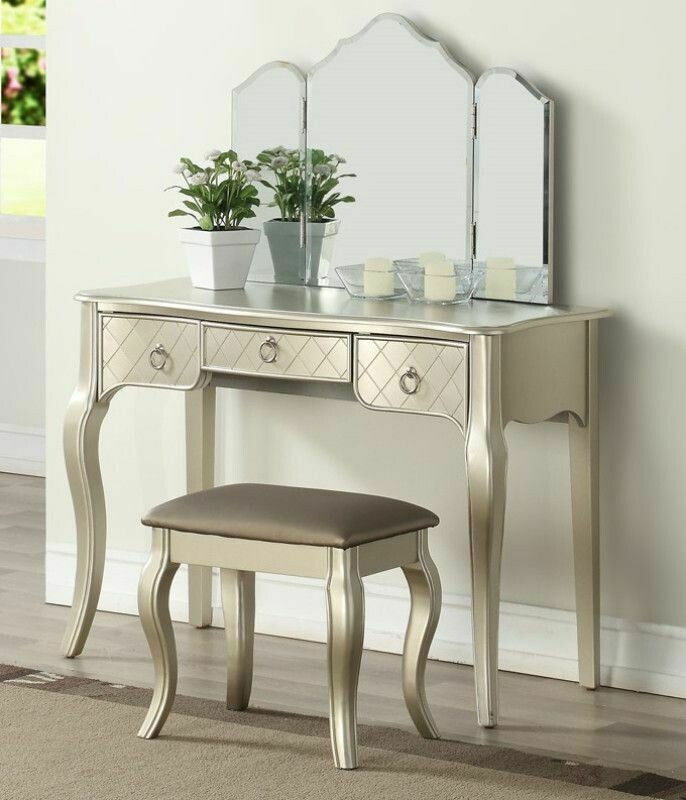 VANITY WITH STOOL VANITY WITH STOOL