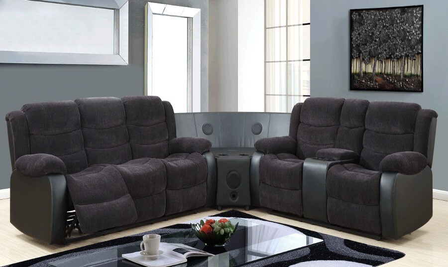 SECTIONAL WITH BLUETOOTH SPEAKER SECTIONAL WITH BLUETOOTH SPEAKER