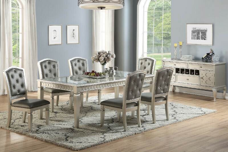 DINING TABLE (7 PC) DINING TABLE (7 PC)