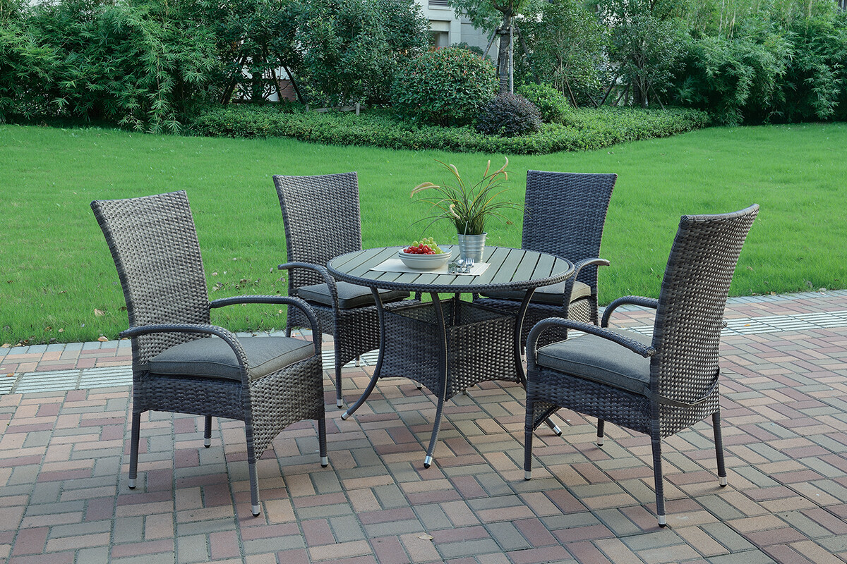 5-PCS PATIO FURNITURE DINING SET 5-PCS PATIO FURNITURE DINING SET