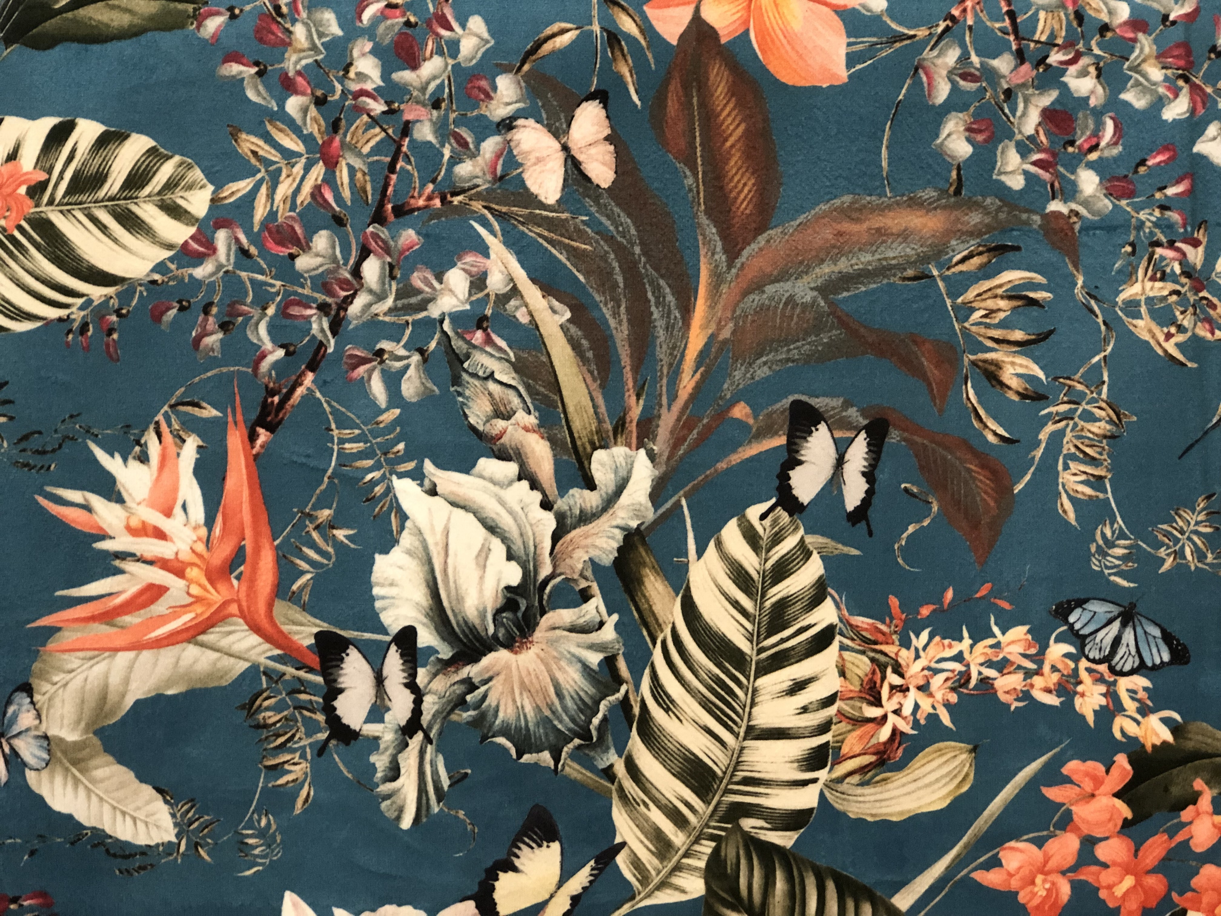 Natural Velvet Crush Fabric 00025