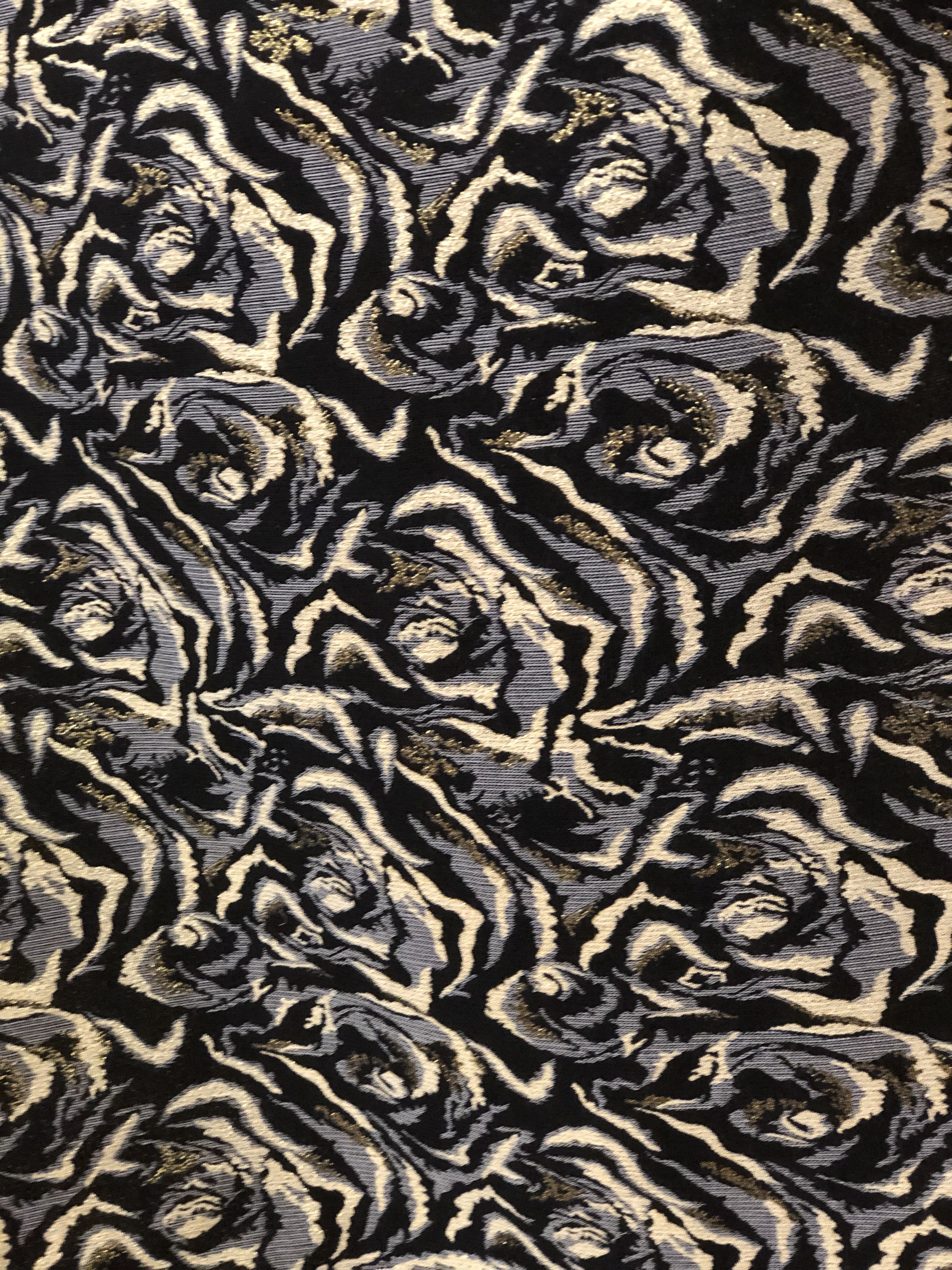 Spiral Velvet Crush Fabric