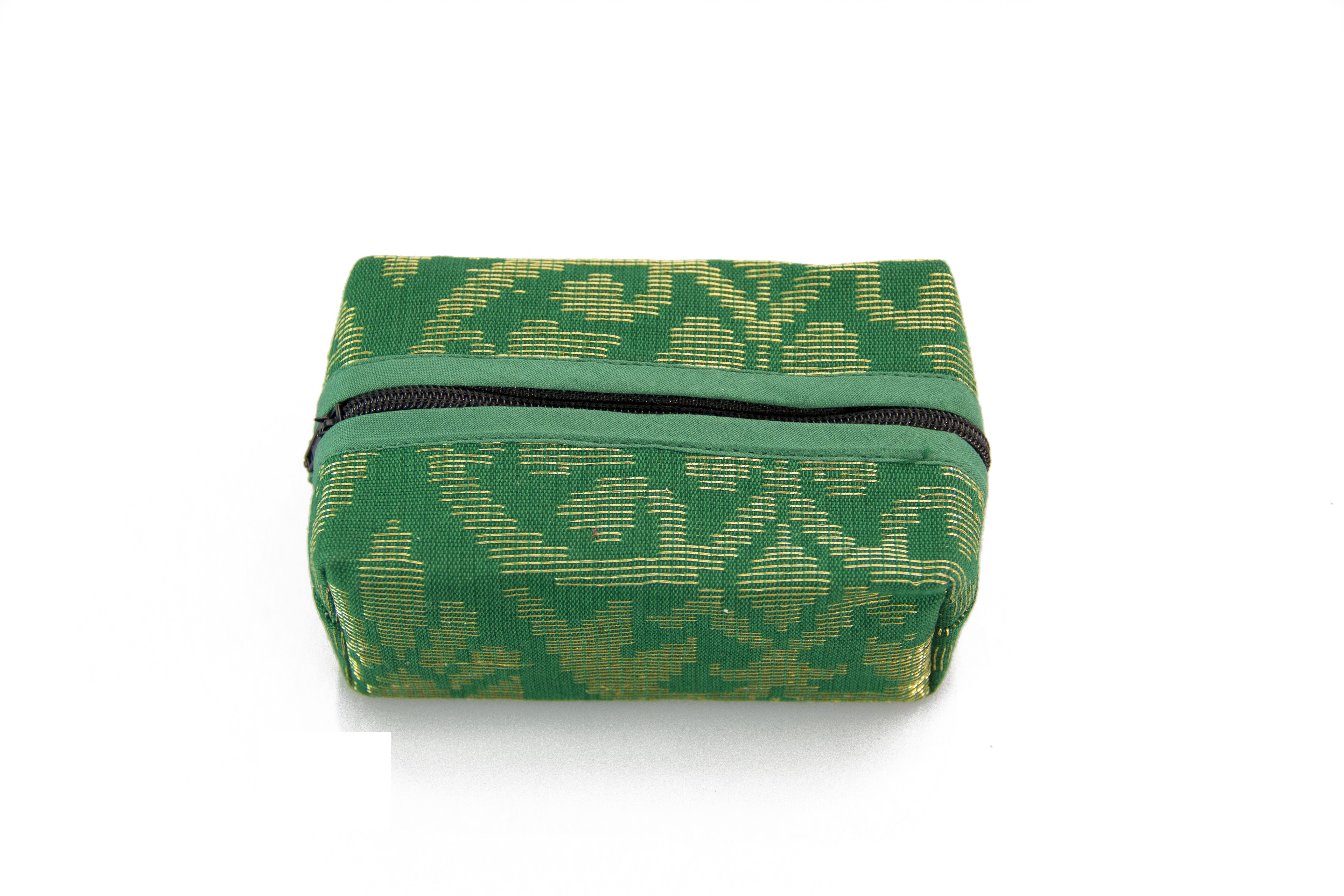 Block Coin Pouch Songket (Green) Block Coin Pouch Songket (Green)