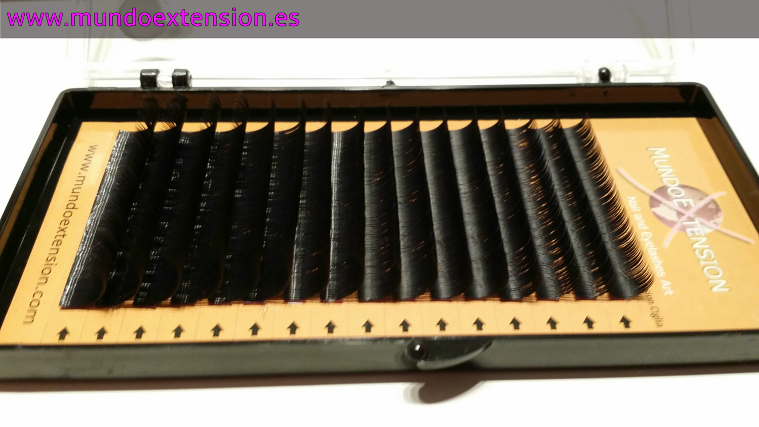 NEW REAL MINK LASHES MISTO 16 LINEE CURL "B" 0.15/0.20/0.25/ 00043