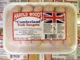 Harold Wood's Cumberland Pork Bangers 1lb 780946100018