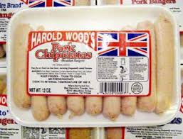 Harold Wood's Pork Chipolatas 12oz 043208000076