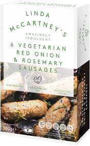 McCartney's Vegetarian Saus Onion & R'mary 6pk 5014008002022