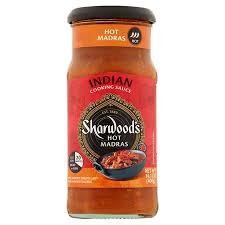 Sharwood's Hot Madras Cooking Sauce 400g Sharwood's Hot Madras Cooking Sauce 400g