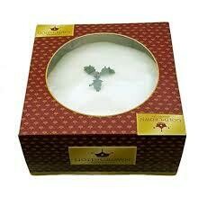 Gold Crown Top Iced Xmas Cake 581g Gold Crown Top Iced Xmas Cake 581g
