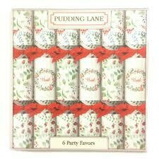 Pudding Lane Crackers Luxury Noel 6pk Pudding Lane Crackers Luxury Noel 6pk